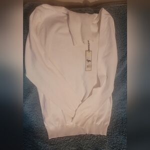 Elegant White Women's Turtleneck Sweater